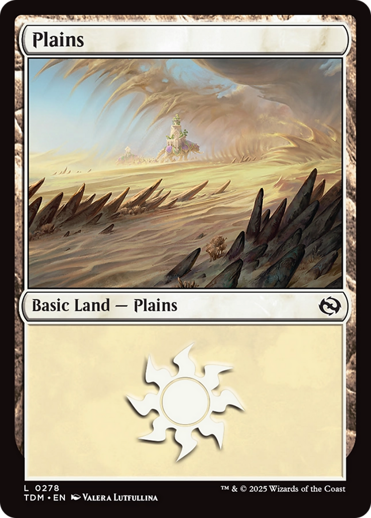 Plains (0278) [Tarkir: Dragonstorm] | Galactic Gamez