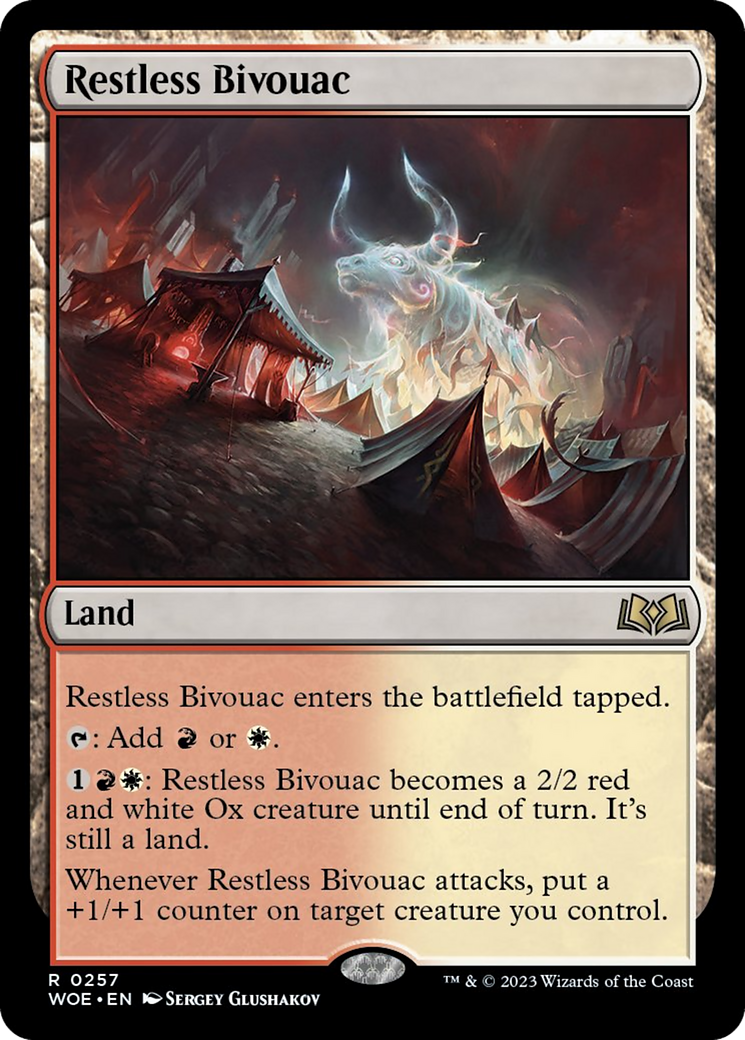 Restless Bivouac [Wilds of Eldraine] | Galactic Gamez