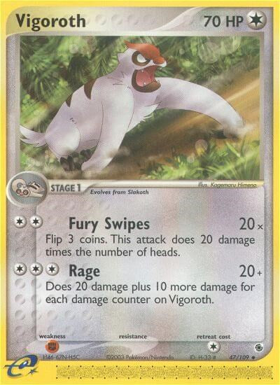 Vigoroth (47/109) [EX: Ruby & Sapphire] | Galactic Gamez