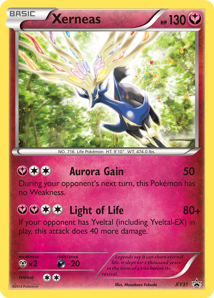 Xerneas (XY31) [XY: Black Star Promos] | Galactic Gamez