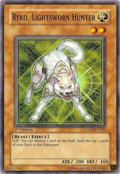 Ryko, Lightsworn Hunter [LODT-EN022] Super Rare | Galactic Gamez