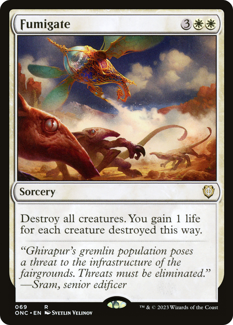 Fumigate [Phyrexia: All Will Be One Commander] | Galactic Gamez