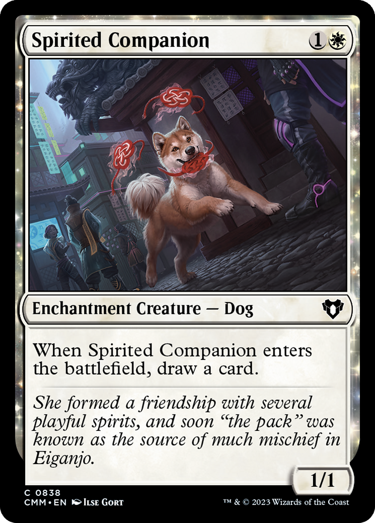 Spirited Companion [Commander Masters] | Galactic Gamez