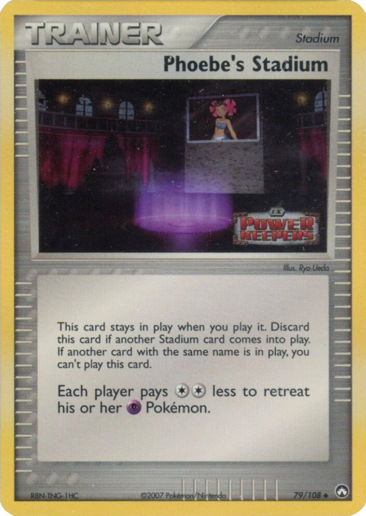 Phoebe's Stadium (79/108) (Stamped) [EX: Power Keepers] | Galactic Gamez