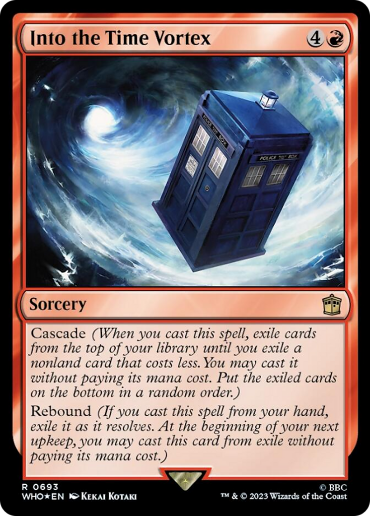 Into the Time Vortex (Surge Foil) [Doctor Who] | Galactic Gamez