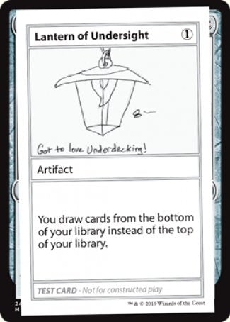 Lantern of Undersight (2021 Edition) [Mystery Booster Playtest Cards] | Galactic Gamez