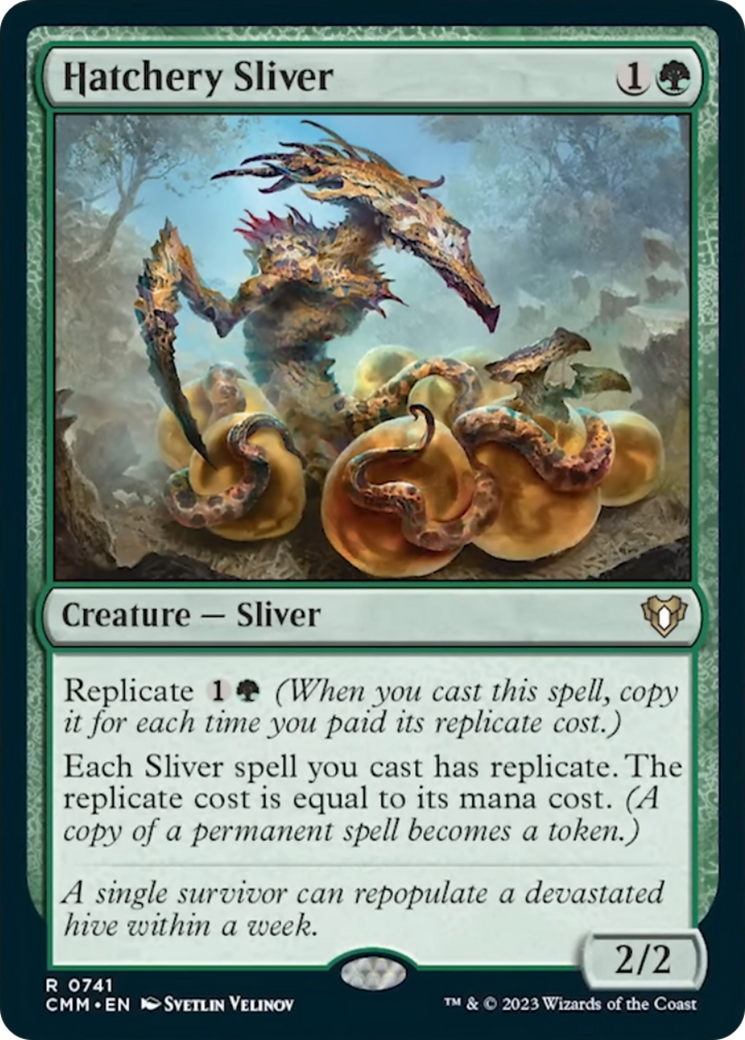 Hatchery Sliver [Commander Masters] | Galactic Gamez