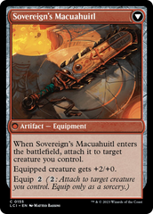 Idol of the Deep King // Sovereign's Macuahuitl [The Lost Caverns of Ixalan] | Galactic Gamez