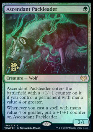 Ascendant Packleader [Innistrad: Crimson Vow Prerelease Promos] | Galactic Gamez