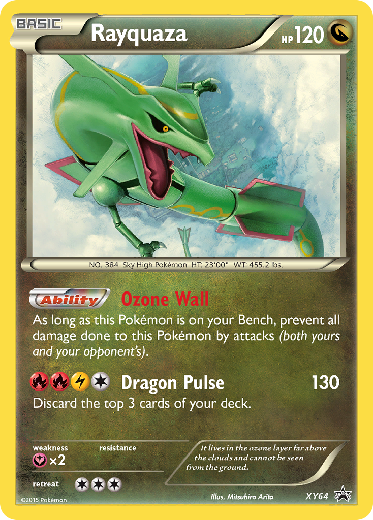 Rayquaza (XY64) [XY: Black Star Promos] | Galactic Gamez