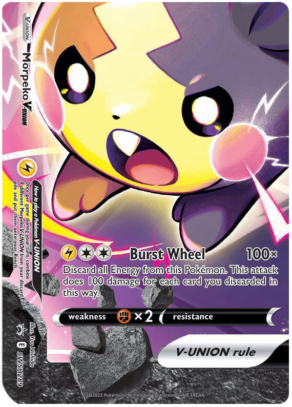 Morpeko V-Union (SWSH289) [Sword & Shield: Black Star Promos] | Galactic Gamez