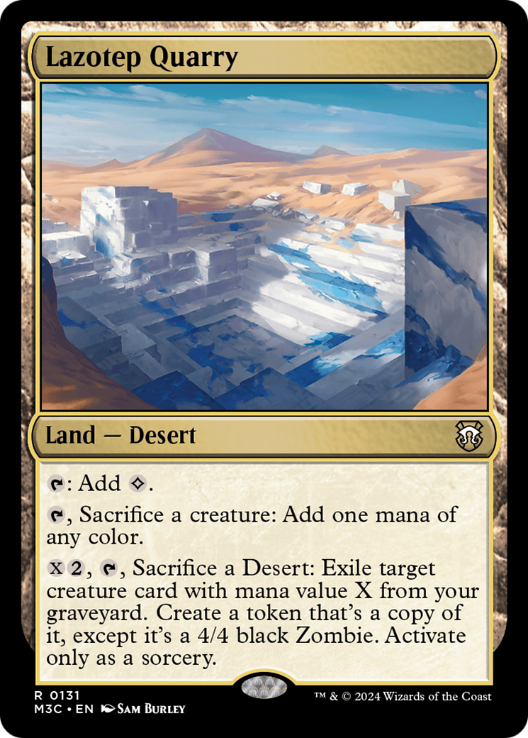 Lazotep Quarry (Extended Art) [Modern Horizons 3 Commander] | Galactic Gamez