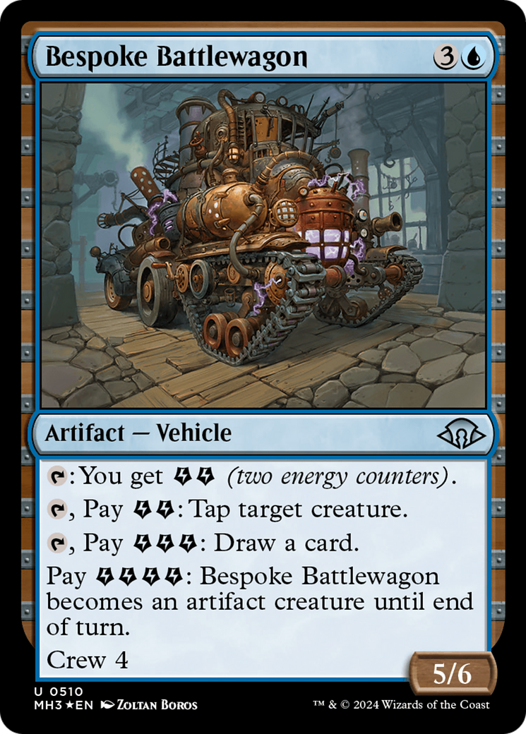 Bespoke Battlewagon (Ripple Foil) [Modern Horizons 3] | Galactic Gamez