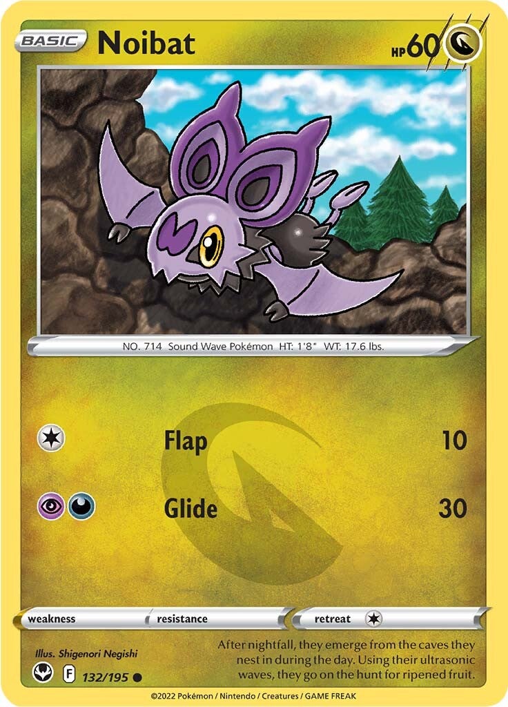 Noibat (132/195) [Sword & Shield: Silver Tempest] | Galactic Gamez