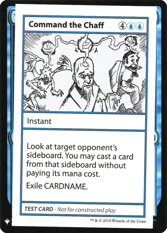 Command the Chaff [Mystery Booster Playtest Cards] | Galactic Gamez