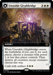 Unstable Glyphbridge // Sandswirl Wanderglyph (Extended Art) [The Lost Caverns of Ixalan] | Galactic Gamez