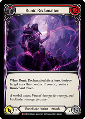 Runic Reclamation [EVR104] (Everfest)  1st Edition Rainbow Foil | Galactic Gamez