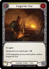Forged for War [U-WTR046] (Welcome to Rathe Unlimited)  Unlimited Rainbow Foil | Galactic Gamez