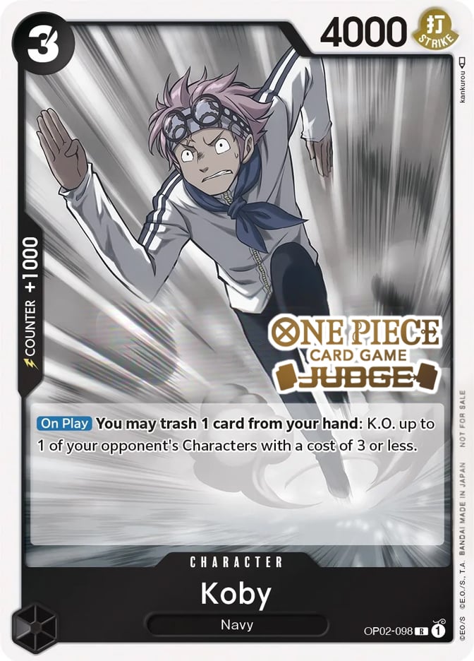 Koby (Judge) [One Piece Promotion Cards] | Galactic Gamez