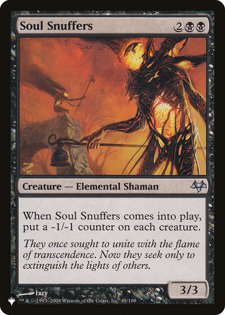 Soul Snuffers [The List] | Galactic Gamez