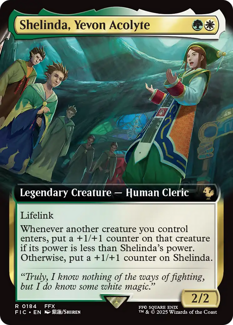 Shelinda, Yevon Acolyte (Extended Art) [FINAL FANTASY Commander] | Galactic Gamez