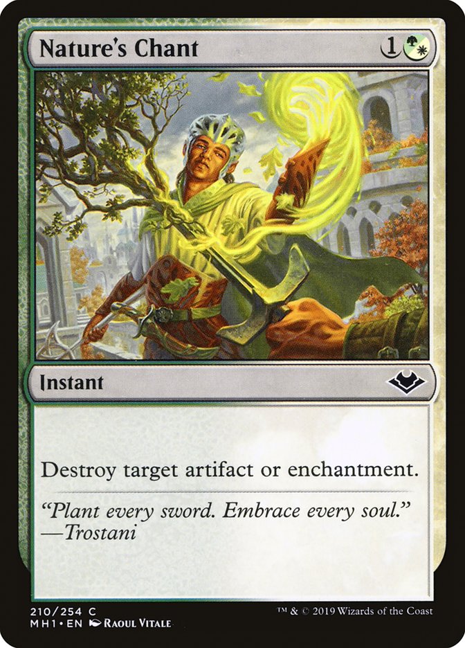 Nature's Chant [Modern Horizons] | Galactic Gamez