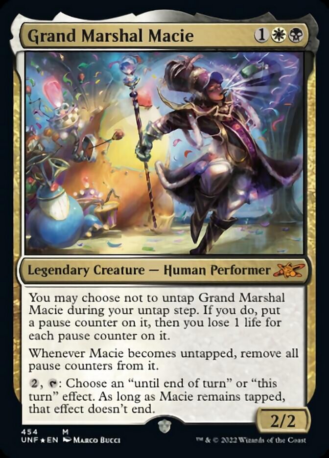 Grand Marshal Macie (Galaxy Foil) [Unfinity] | Galactic Gamez