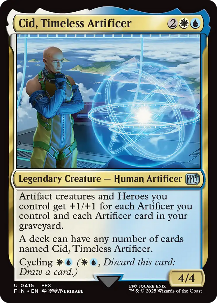 Cid, Timeless Artificer (0415) [FINAL FANTASY] | Galactic Gamez