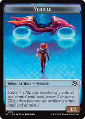 Vehicle // Pilot Double-Sided Token [Aetherdrift Tokens] | Galactic Gamez