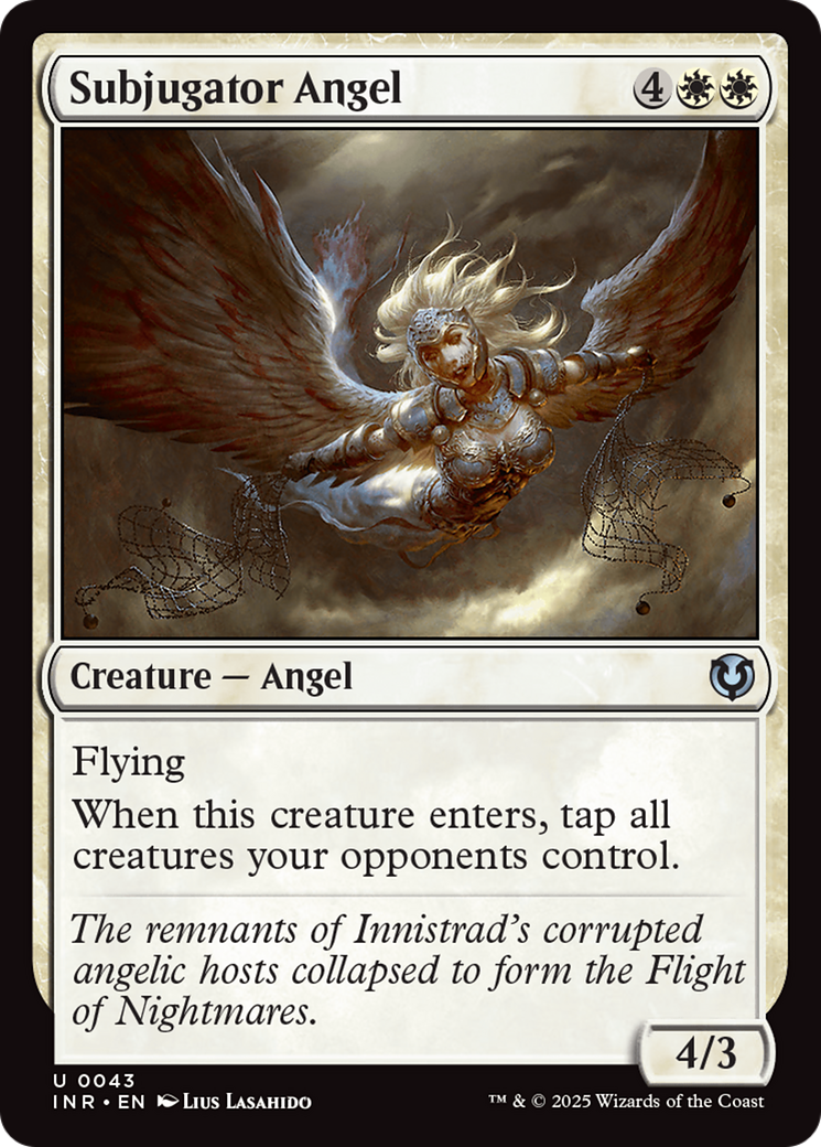 Subjugator Angel [Innistrad Remastered] | Galactic Gamez