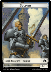 Eldrazi Spawn // Soldier Double-Sided Token [Modern Horizons 3 Tokens] | Galactic Gamez