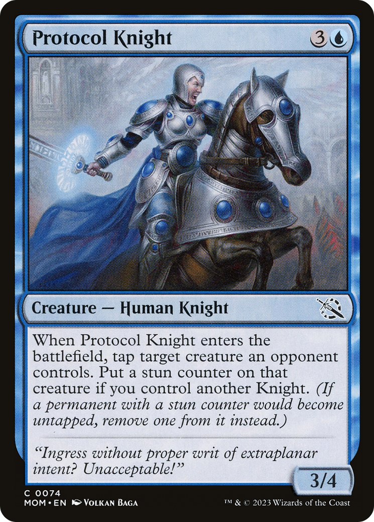 Protocol Knight [March of the Machine] | Galactic Gamez