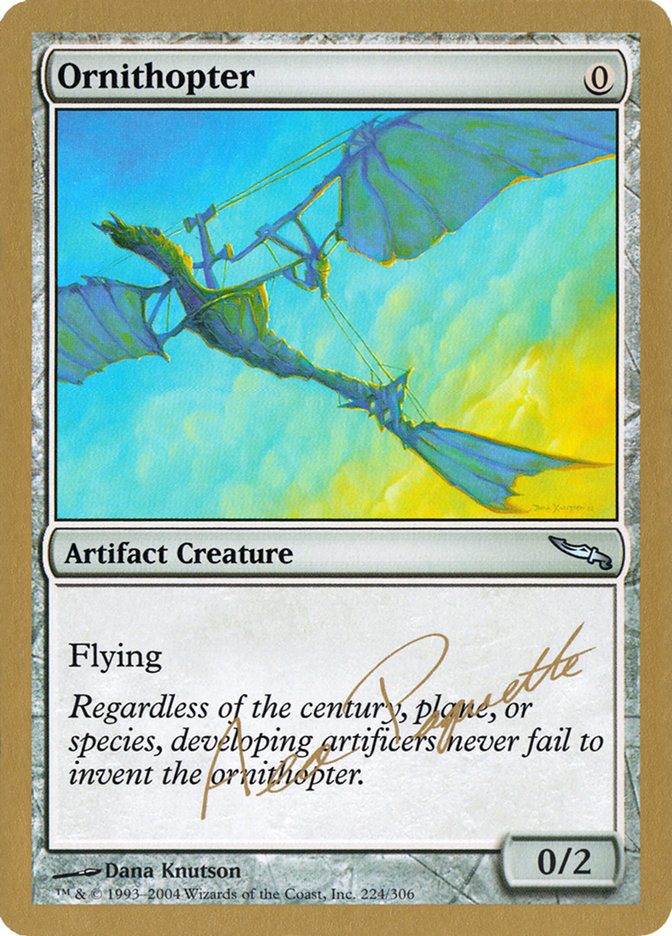 Ornithopter (Aeo Paquette) [World Championship Decks 2004] | Galactic Gamez