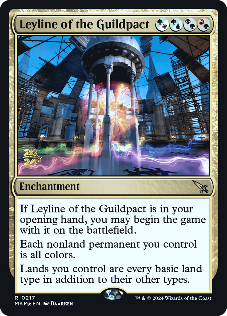 Leyline of the Guildpact [Murders at Karlov Manor Prerelease Promos] | Galactic Gamez