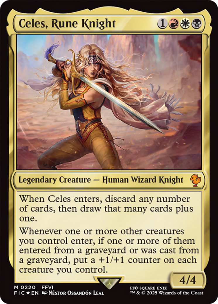 Celes, Rune Knight [FINAL FANTASY Commander] | Galactic Gamez