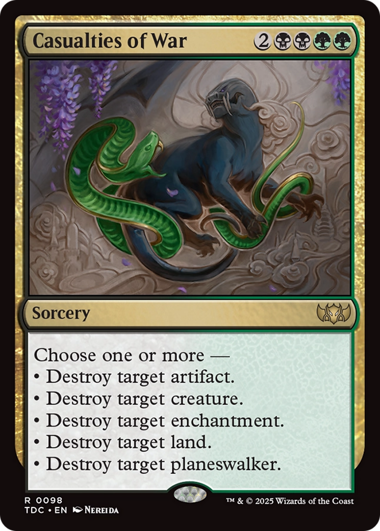 Casualties of War [Tarkir: Dragonstorm Commander] | Galactic Gamez