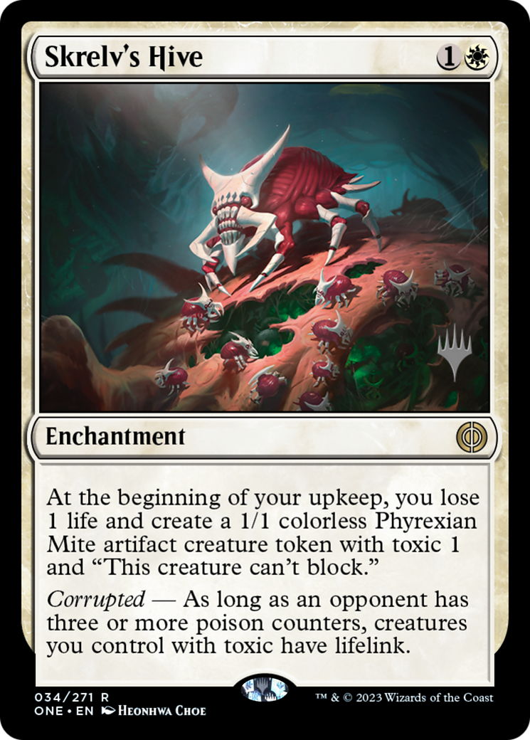 Skrelv's Hive (Promo Pack) [Phyrexia: All Will Be One Promos] | Galactic Gamez