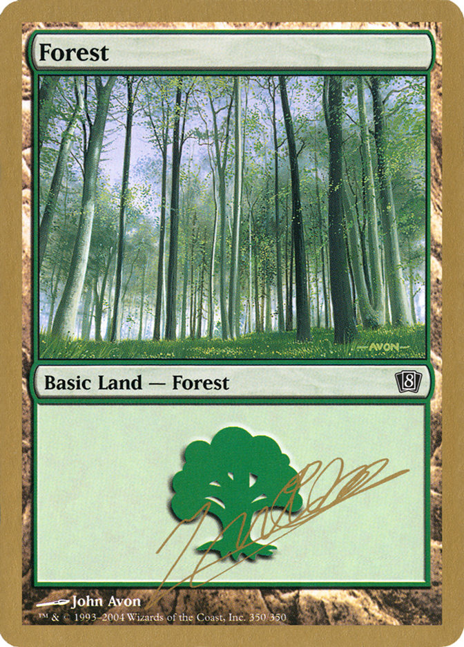 Forest (jn350) (Julien Nuijten) [World Championship Decks 2004] | Galactic Gamez