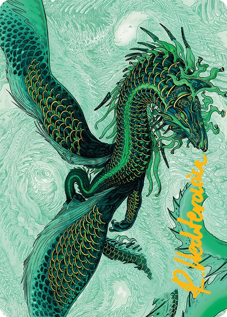 Teval, Arbiter of Virtue Art Card (38/54) [Tarkir: Dragonstorm Art Series] | Galactic Gamez