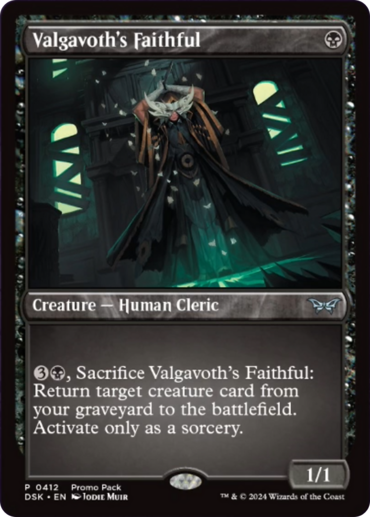 Valgavoth's Faithful [Duskmourn: House of Horror Promos] | Galactic Gamez