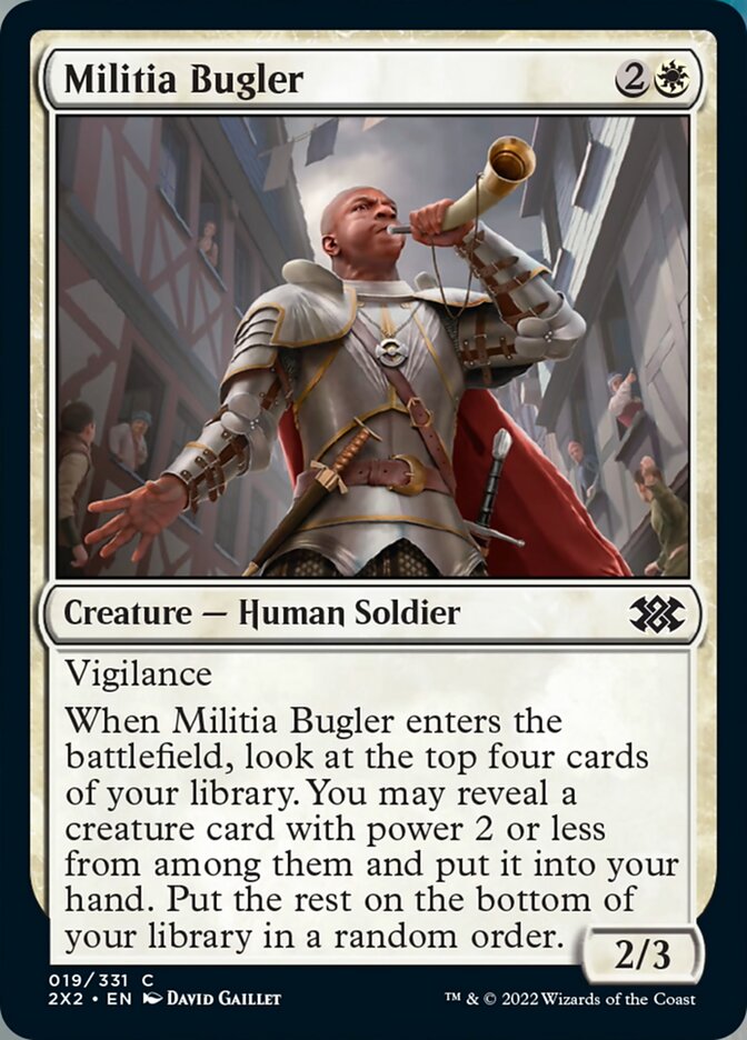 Militia Bugler [Double Masters 2022] | Galactic Gamez