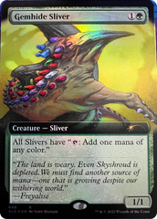 Gemhide Sliver (Extended Art) [Secret Lair Drop Series] | Galactic Gamez