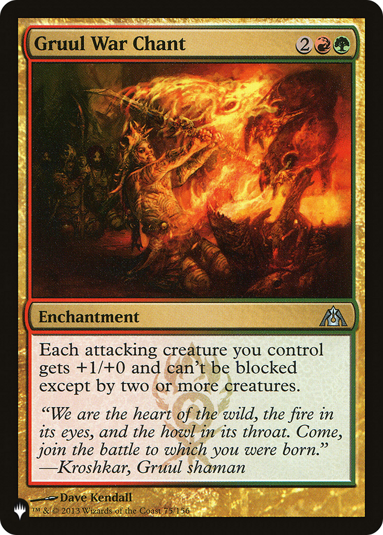 Gruul War Chant [The List] | Galactic Gamez