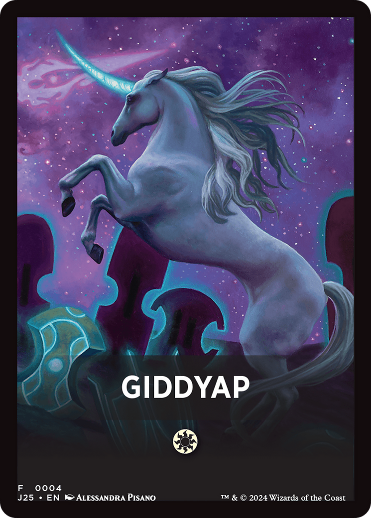 Giddyap Theme Card [Foundations Jumpstart Front Cards] | Galactic Gamez