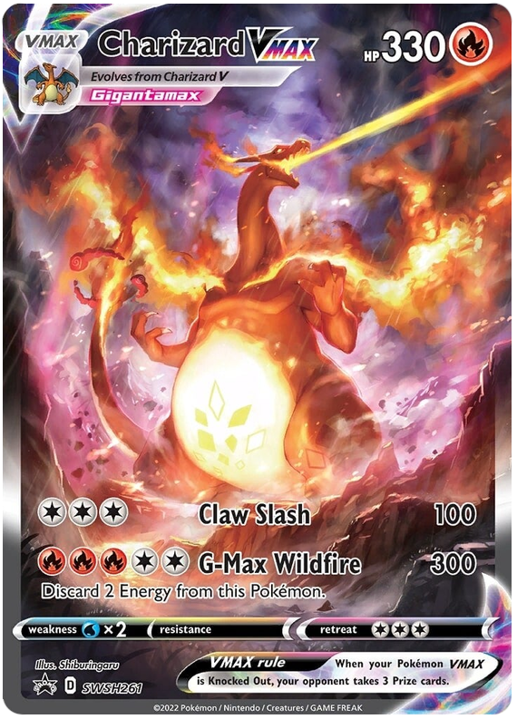 Charizard VMAX (SWSH261) [Sword & Shield: Black Star Promos] | Galactic Gamez