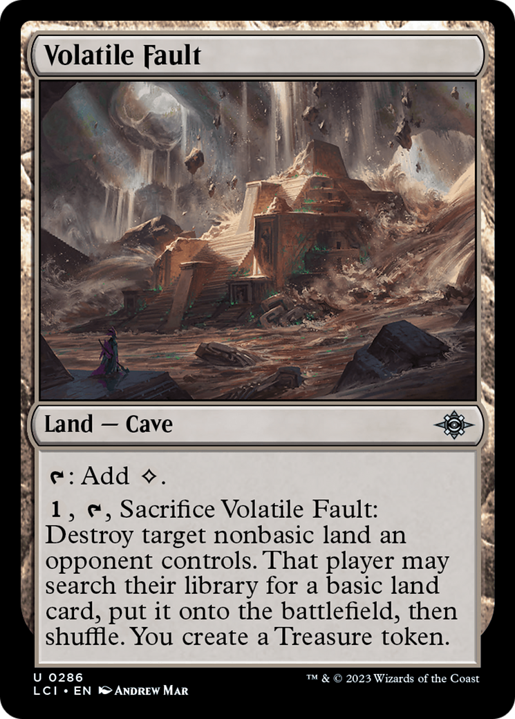 Volatile Fault [The Lost Caverns of Ixalan] | Galactic Gamez