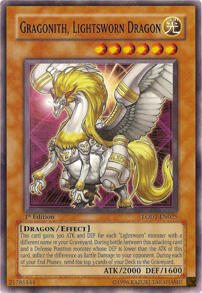 Gragonith, Lightsworn Dragon [LODT-EN025] Common | Galactic Gamez