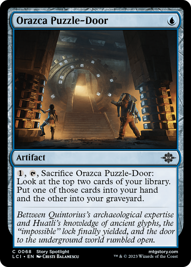 Orazca Puzzle-Door [The Lost Caverns of Ixalan] | Galactic Gamez