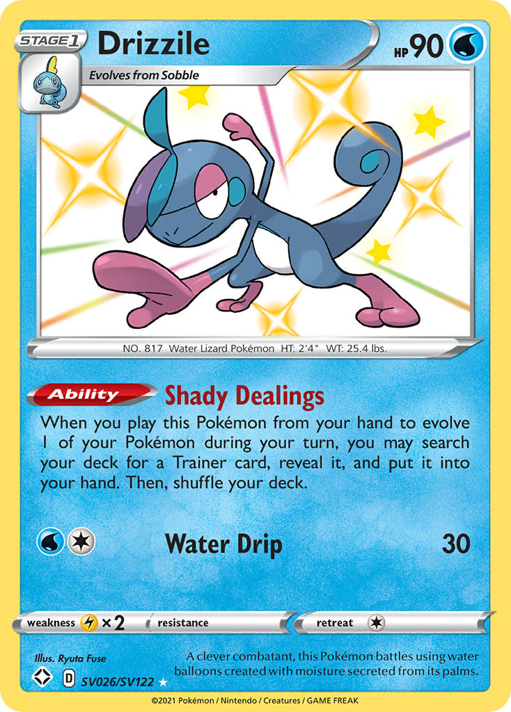 Drizzile (SV026/SV122) [Sword & Shield: Shining Fates] | Galactic Gamez