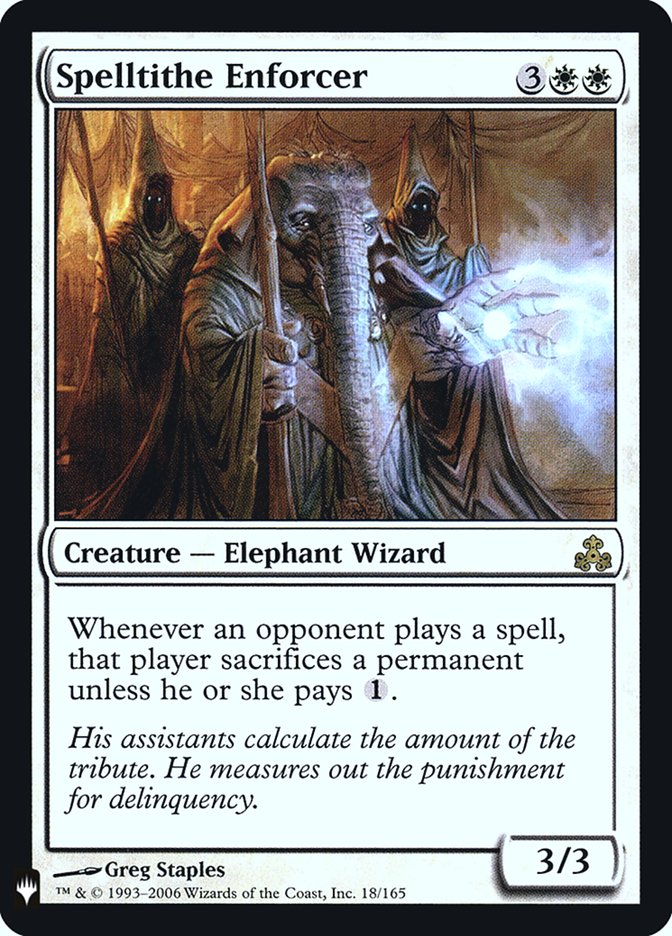 Spelltithe Enforcer [Mystery Booster] | Galactic Gamez